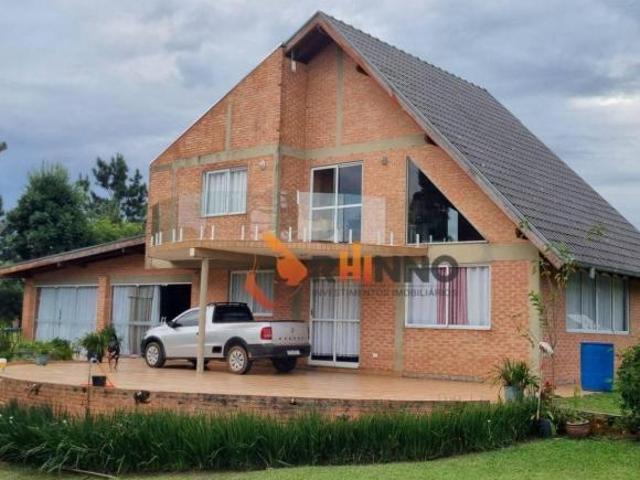 Chácara 39.000m² com casa chalé e restaurante em Campo Magro