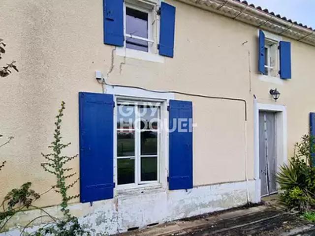 Chaillevette 17890 Achat / Vente maison 5 pièces t5 terrasse cave
