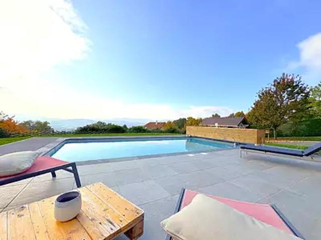 Chainaz les Frasses 74540 Achat / Vente maison 8 pièces t8 piscine jardin
