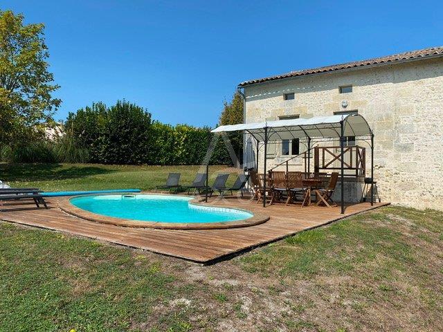Chalais Maison En Pierre 4 Chambres Avec Piscine 110m² Chalais