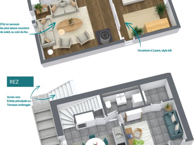 Chalet 3.5 Zimmer