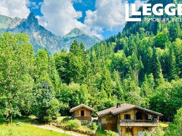 Chalet 4 chambres au calme dans cadre alpin, proche Annecy, Genève et stations de ski toute l’année