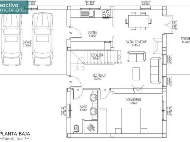 Chalet con piscina en Rois