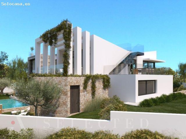 Chalet con proyecto y vistas al mar en Cala Falcó, Calvía en Palma de Mallorca