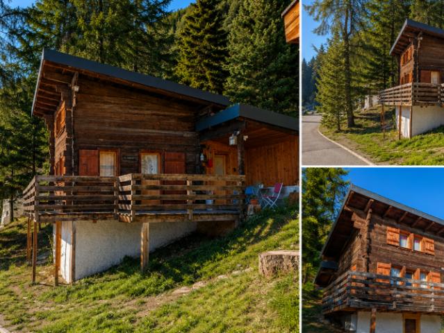 Chalet cosy avec terrasse à Saint Luc