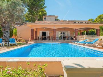 Calle de la Via del Rey Fernando de Aragón, Galatzó, Mallorca, Islas Baleares