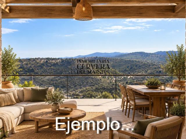Chalet, Cervera del Maestre