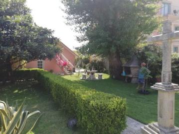 Villa en alquiler en Arousa - Terraza