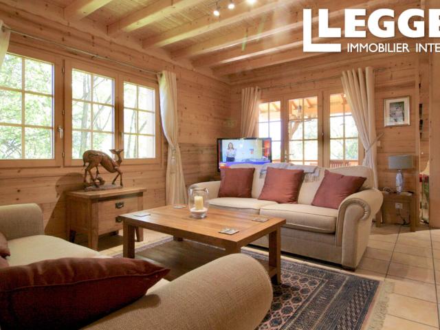 Chalet avec 3 chambres A VENDRE a Saint Gervais Mont Blanc