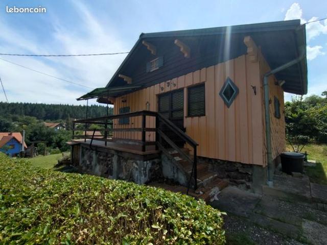 Chalet avec terrain constructible