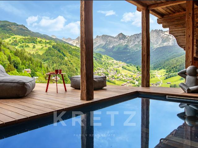 Chalet avec terrasse