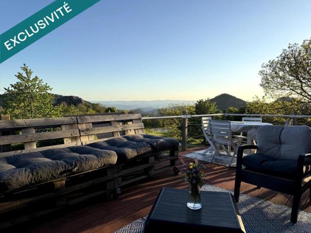 Chalet avec vue exceptionnelle