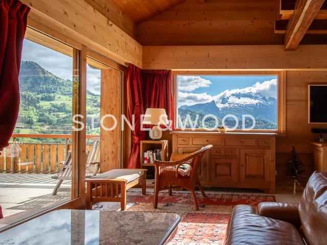 Chalet avec vue panoramique et intimité absolue 226m² Manigod