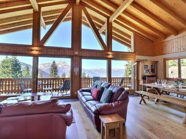 Chalet avec vue panoramique sur les Alpes 5 pièces
