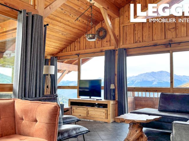 Chalet avec des caractéristiques uniques il possède son propre bar à Peisey, Les Arcs, 7 chambres, 177m²