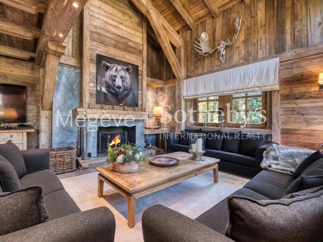 Chalet Bellevue – Location luxe à Megève Côte 2000