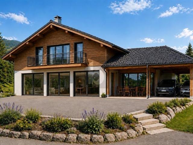 CHALET DARCHITECTE NEUF EMPLACEMENT PRIVILÉGIÉ