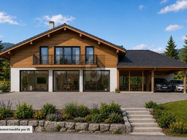 CHALET DARCHITECTE NEUF EMPLACEMENT PRIVILÉGIÉ