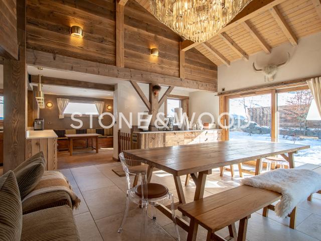 Chalet d'exception à La Clusaz avec accès direct aux pistes 223m² La Clusaz