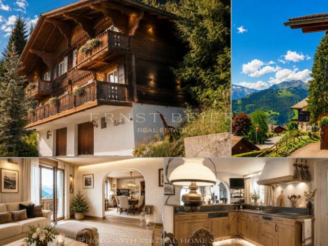 Chalet d'exception aux portes de Gstaad