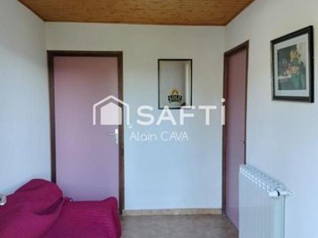 Chalet de 126m² sur 2 niveau +appartement en rez de jardin de 45m² à finir sur 1060m² de terrain