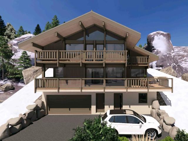 Chalet de 5 chambres sur plan à vendre à Châtel, à seulement. m² Châtel