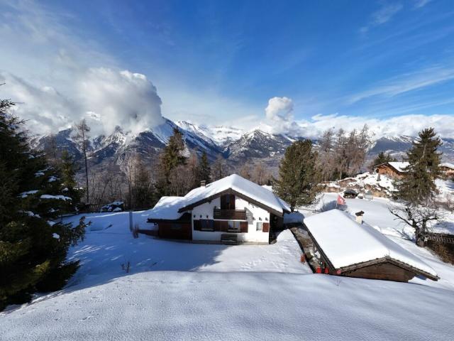 Chalet de caractère avec 2 annexes et un grand terrain à Haute Nendaz!