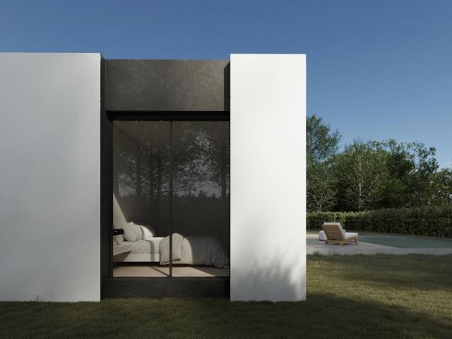 Chalet de obra nueva en construcción. Parcela 3 con construc. 184m² Venta del aire