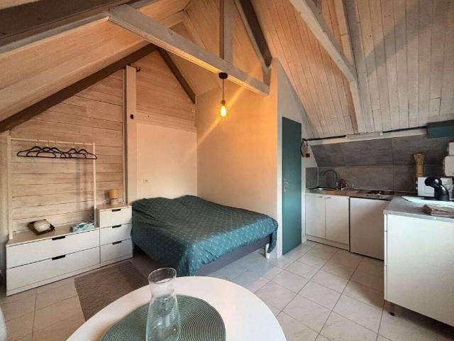 Chalet d'habitation type studio 14 m² jardin 100 m²