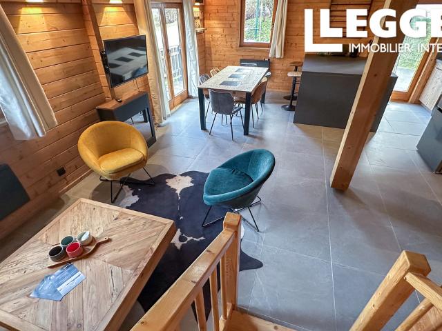 Chalet rénové de 3 chambres dans une résidence de tourisme à 1 km de Morillon, Grand Massif