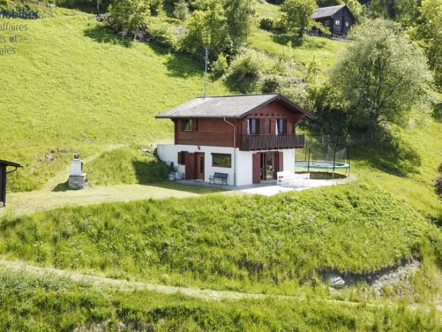 Chalet en résidence secondaire à 5 minutes de Veysonnaz et de la piste de l'Ours