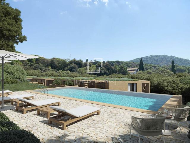 Chalet en venta en Cabrils. Exclusiva casa de obra nueva con impresionantes vistas al mar en venta en Cabrils, Barcelona. Chalets.