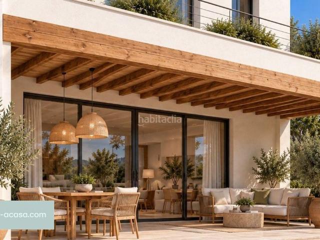 Chalet en venta en Caldes de Malavella. Diseño mediterráneo, naturaleza y confort entre Girona y La Costa Brava. Chalets Caldes de.