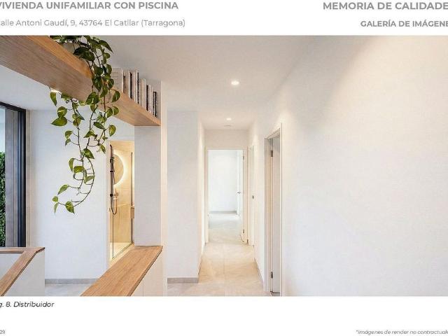 Chalet en venta en calle D'antoni Gaudi, Catllar, el, de 130 m² 3 habitaciones por 549.000