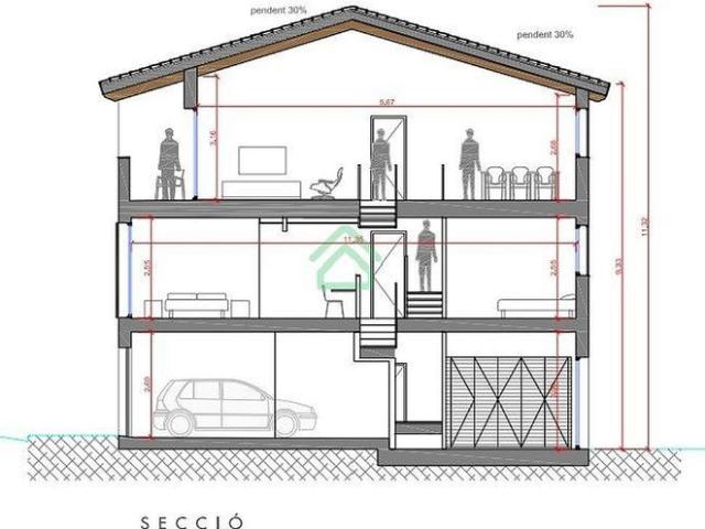 Chalet en venta en calle Orient, Alp, de 150 m² 3 habitaciones por 495.000