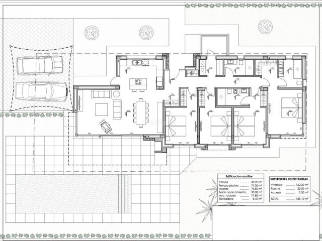 Chalet en venta en Calp, Gargasindi Garduix Colina del Sol. VILLA DE OBRA NUEVA EN CALPE. Chalets.