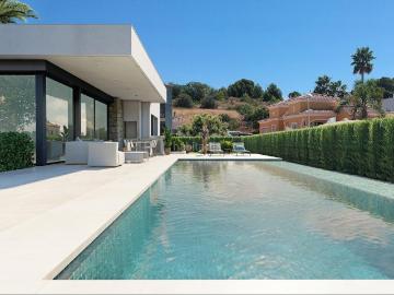 Chalet en venta en Calp, Marisol Park Ortembach Los Almendros. VILLA DE OBRA NUEVA EN CALPE. Chalets.