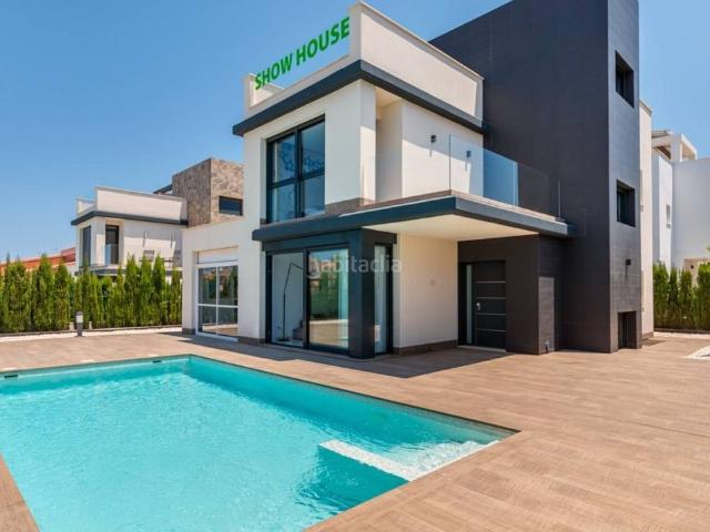 Chalet en venta en Cartagena, Playa Honda Playa Paraíso. EN VENTA VILLA CON PISCINA OBRA NUEVA EN PLAYA HONDA SIN COMISIONES INMOBILIARIAS Mod. SILVIA. Chalets.