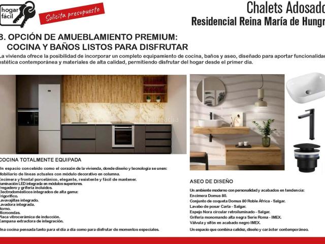 Chalet en venta en Cigales. Adosados de lujo en Cigales desde 269.000. Chalets.