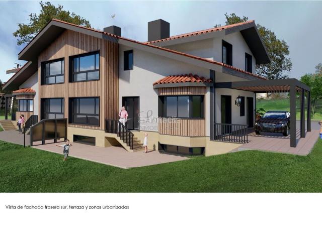 Chalet en venta en Amorebieta Etxano. EXCLUSIVO CHALET BIFAMILIAR DE NUEVA CONSTRUCCIÓN PERSONALIZABLE. Chalets Amorebieta.
