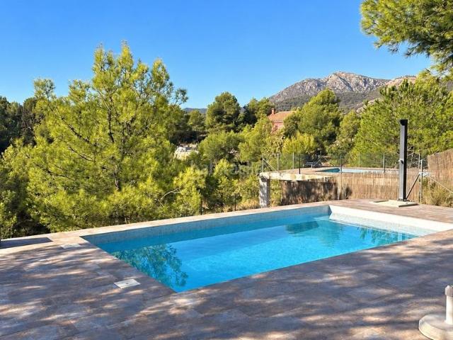 Chalet en venta en Alhama de Murcia, Alhama de Murcia Ciudad. Vivienda independiente con parcela de 2.446 m2, piscina y vistas a la montaña en El Berro. Chalets Alhama de.