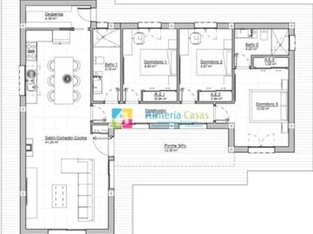 Chalet en venta en Arboleas, Almería