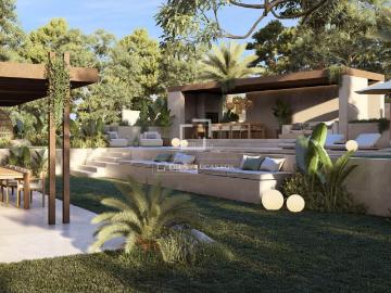 Chalet en venta en Baleares Calvià, Santa Ponça. Casa villa de obra nueva de 4 dormitorios en venta en Santa Ponsa, Islas Baleares. Chalets.