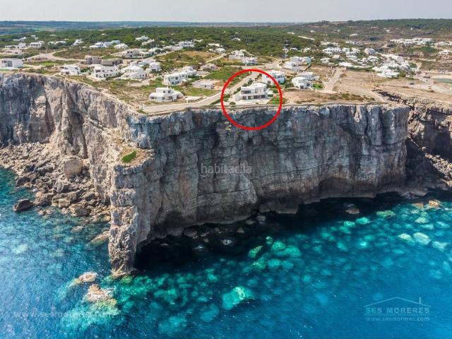Chalet en venta en Baleares Ciutadella de Menorca, Cala Morell. Chalet de diseño en primera línea sobre acantilado en Cala Morell. Chalets Ciutadella de.