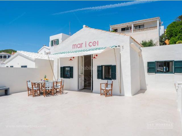 Chalet en venta en Baleares Maó Mahón, Cala Llonga Sa Mesquida. Casa de pescadores reformada en primera linea de mar. Chalets Maó.