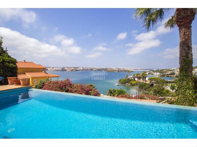 Chalet en venta en Baleares Maó Mahón, Cala Llonga Sa Mesquida. Chalet con espectaculares vistas al puerto de Mahón, Menorca. Chalets Maó.