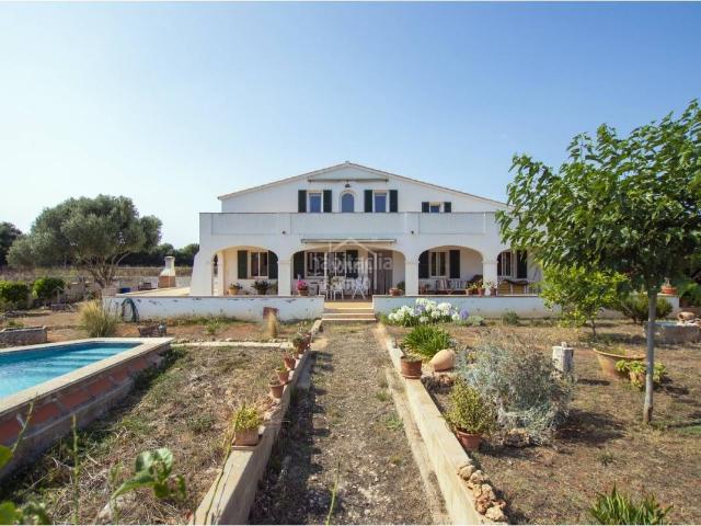 Chalet en venta en Baleares Maó Mahón, Sant Climent Es Canutells. Esplendida casa en el campo, San Clemente, Menorca. Chalets Maó.