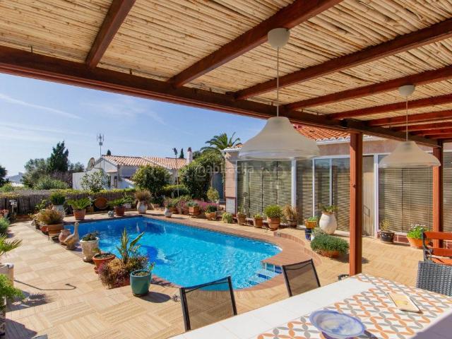 Chalet en venta en Baleares Sant Lluís, Binibèquer. Chalet con piscina en venta en Binibeca. Chalets Sant.