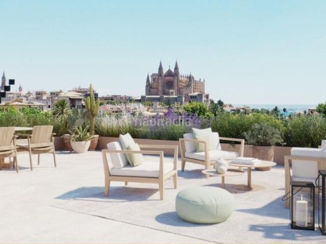 Chalet en venta en Baleares Palma de Mallorca, Es Jonquet. Exclusiva villa pareada de nueva construcción en primera línea de mar en Es Jonquet. Chalets Palma de.