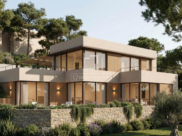Chalet en venta en Begur, Sa Riera Sa Fontansa Costa Brava. Villa de obra nueva con vistas al mar en venta en Begur. Chalets.